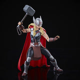 Mighty Thor Figura De Acción Thor Love and Thunder Marvel Legends Hasbro 16 Cm Baf Korg