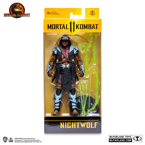 Nightwolf Figura de Acción Mortal Kombat McFarlane Toys 18 Cm