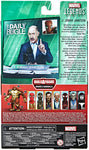 Jonah Jameson Figura De Acción Spiderman No Way Home Marvel Legends Hasbro 16 Cm BAF Armadillo