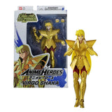 Virgo Shaka Figura de Acción Saint Seiya Caballeros del Zodiaco Anime Heroes Bandai 16 Cm