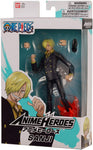 Sanji Figura De Acción One Piece Anime Heroes Bandai 16 Cm