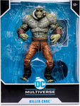 Killer Croc Figura de Acción Batman Arkham Asylum Dc Multiverse Mcfarlane 23 Cm