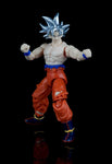 Figura de Acción Goku Ultra Instinto Plateado Dragon Ball Super Dragon Stars Bandai 16 CM